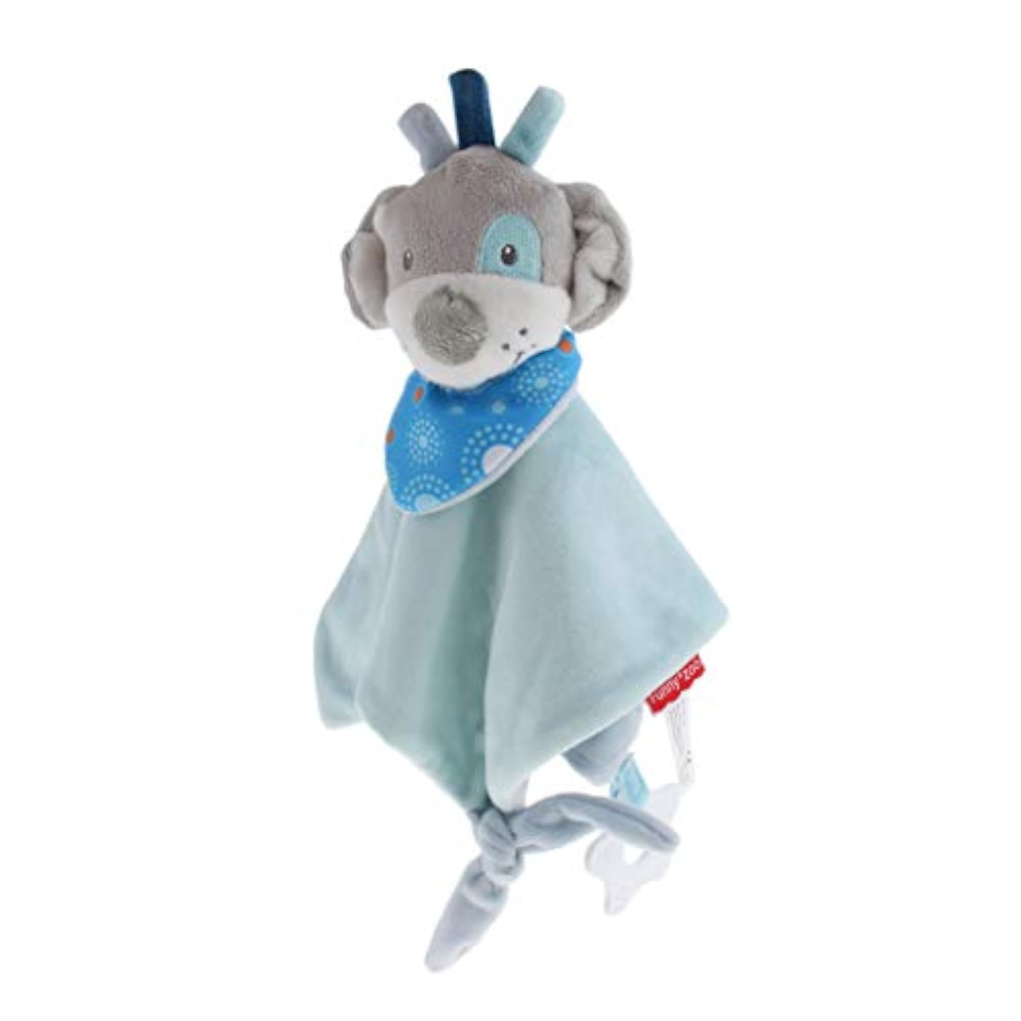 Plush Blanket Teething Security Tag Baby Safety Blanket